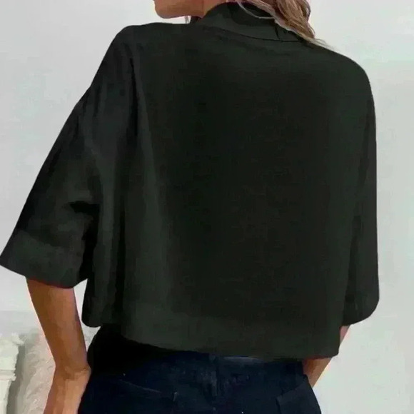 Drop Shoulder Patch Pocket Shirt - Picture 3 of 3